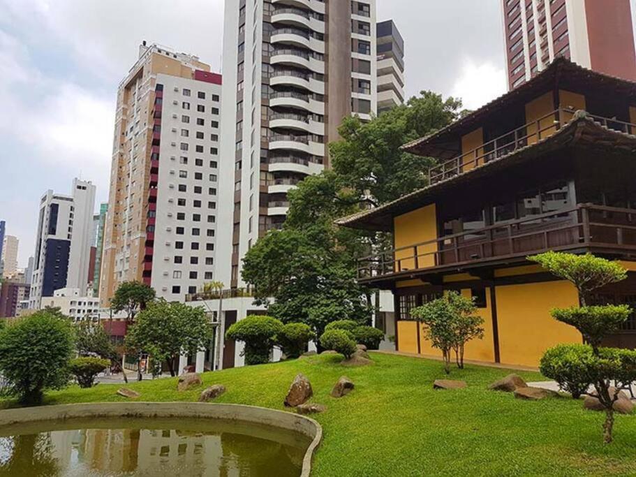 Refugio Moderno Em Condominio Clube, Conforto E Lazer Completo No Coracao Da Cidade Куритиба Экстерьер фото